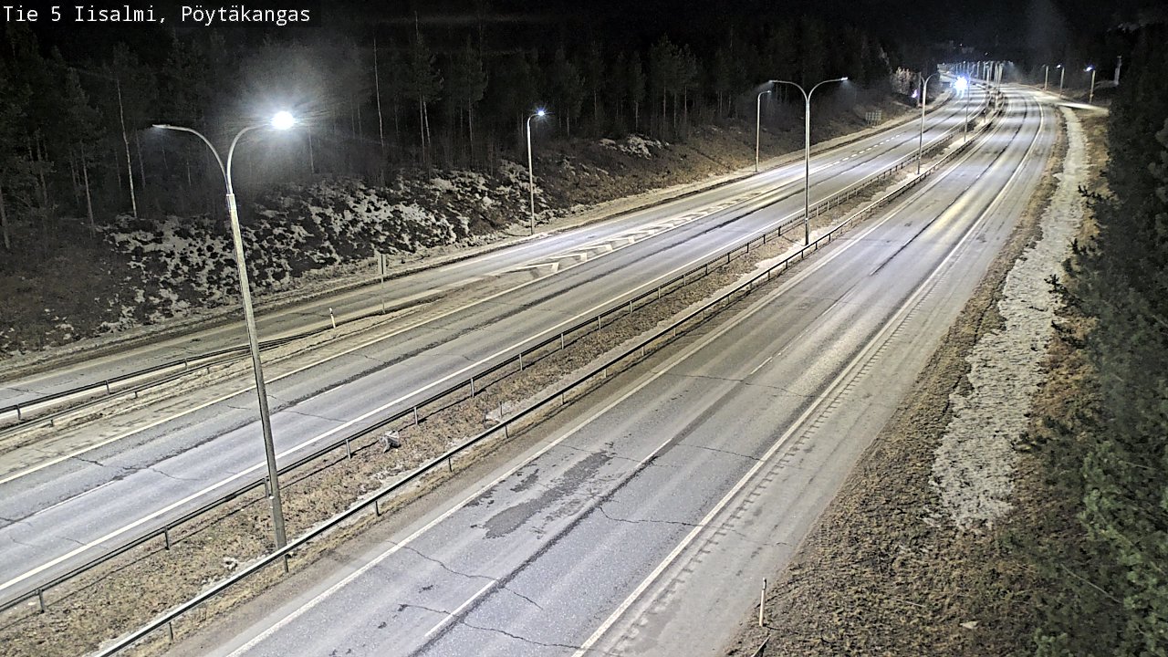 Kelikamerat Kuva Tie 5 Iisalmi, Pöytäkangas, Iisalmi, Pohjois-Savo