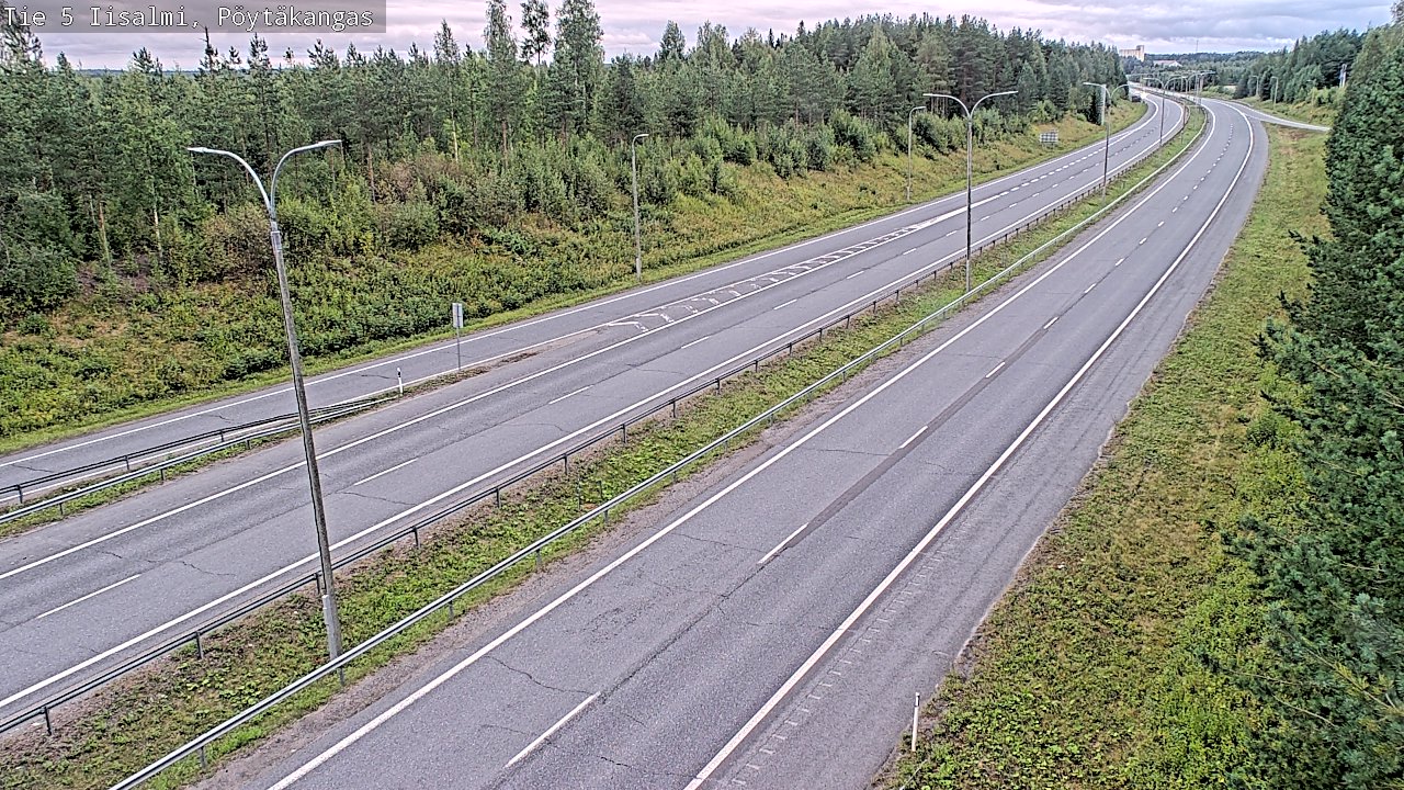 Kelikamerat Kuva Tie 5 Iisalmi, Pöytäkangas, Iisalmi, Pohjois-Savo