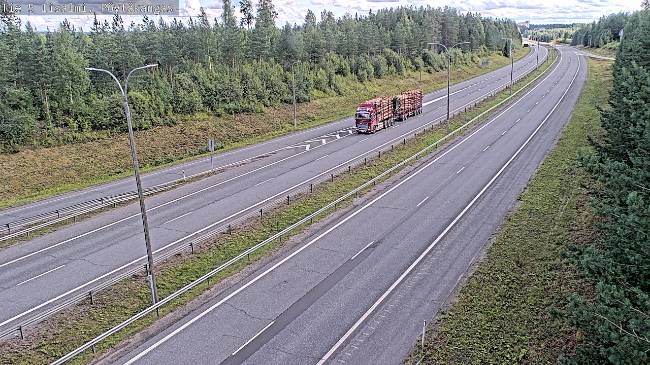 Kelikamerat Kuva Tie 5 Iisalmi, Pöytäkangas, Iisalmi, Pohjois-Savo