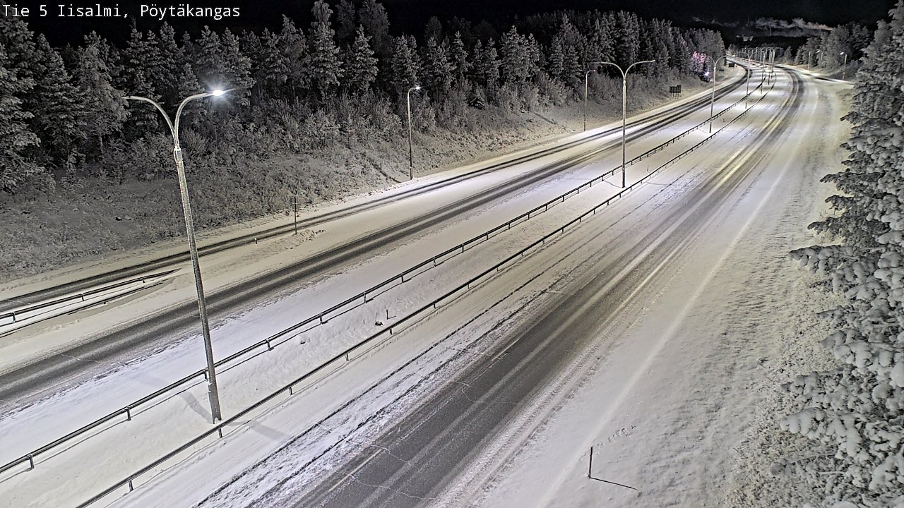 Kelikamerat Kuva Tie 5 Iisalmi, Pöytäkangas, Iisalmi, Pohjois-Savo