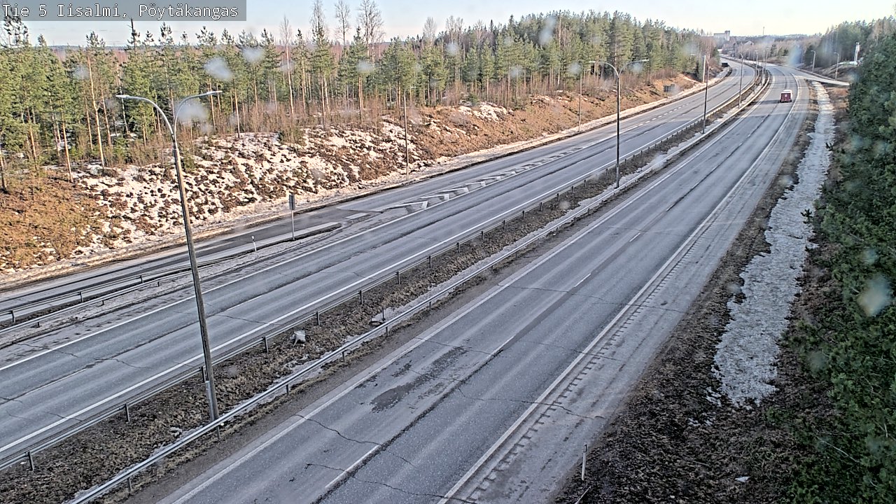 Kelikamerat Kuva Tie 5 Iisalmi, Pöytäkangas, Iisalmi, Pohjois-Savo