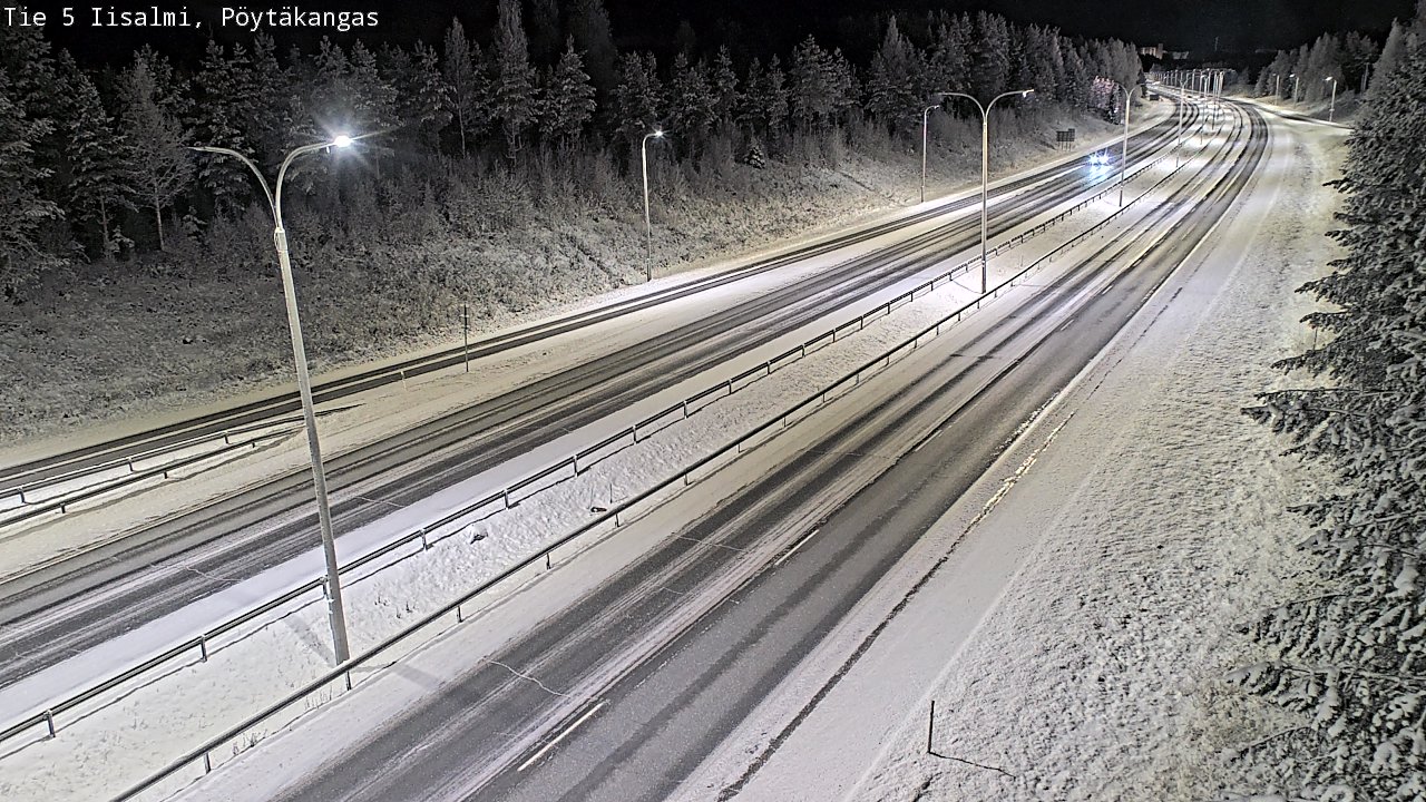 Kelikamerat Kuva Tie 5 Iisalmi, Pöytäkangas, Iisalmi, Pohjois-Savo