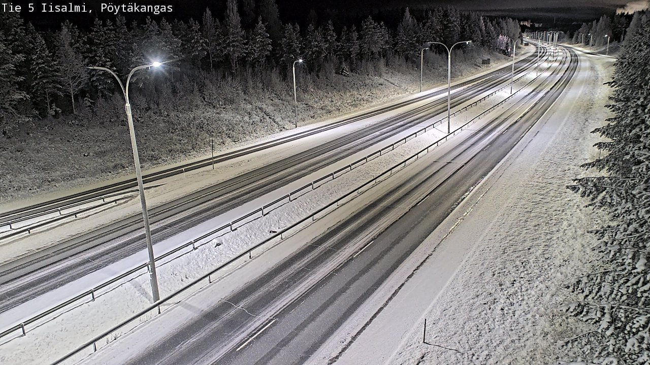 Kelikamerat Kuva Tie 5 Iisalmi, Pöytäkangas, Iisalmi, Pohjois-Savo
