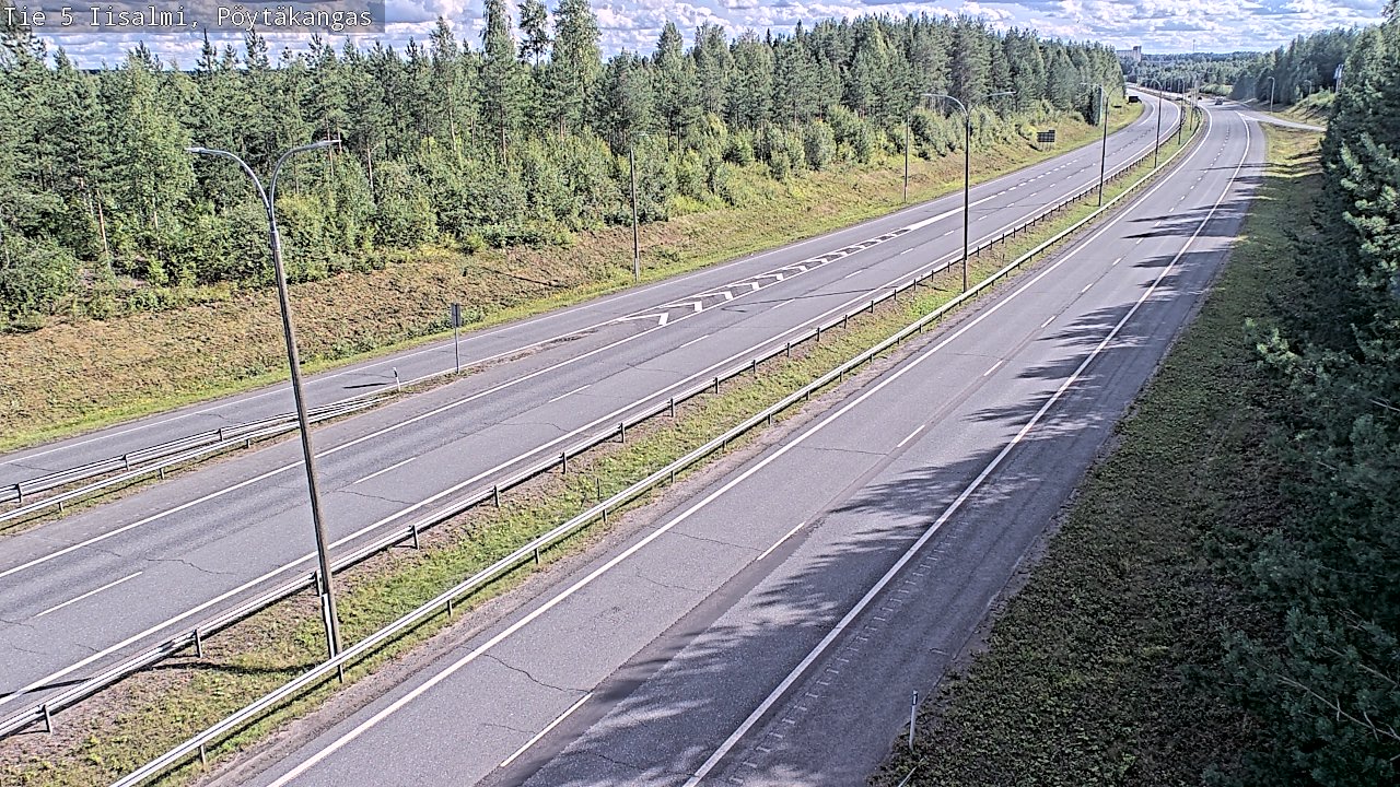 Kelikamerat Kuva Tie 5 Iisalmi, Pöytäkangas, Iisalmi, Pohjois-Savo