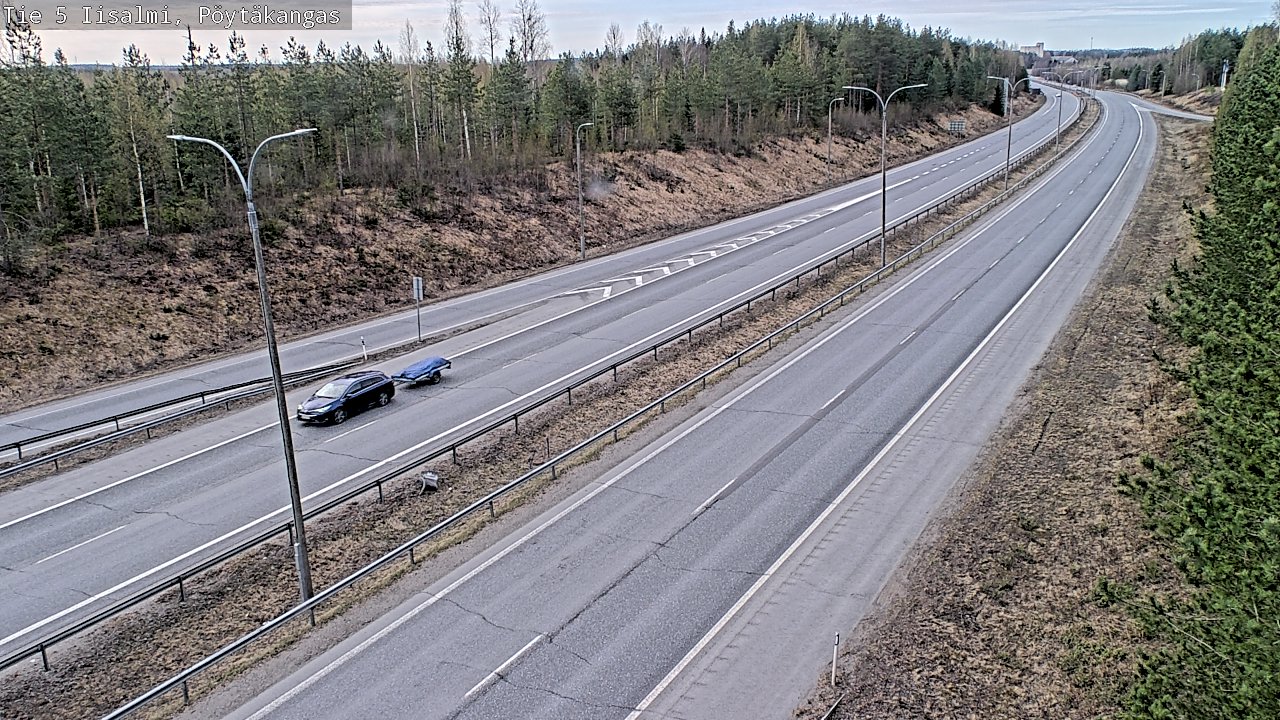 Kelikamerat Kuva Tie 5 Iisalmi, Pöytäkangas, Iisalmi, Pohjois-Savo