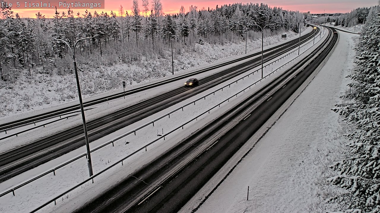 Kelikamerat Kuva Tie 5 Iisalmi, Pöytäkangas, Iisalmi, Pohjois-Savo
