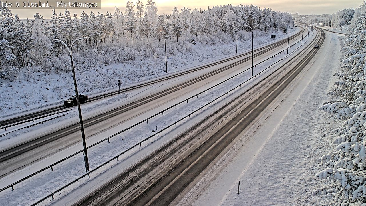 Weather Camera Image Väg 5 Idensalmi, Pöytäkangas, Iisalmi, Pohjois-Savo