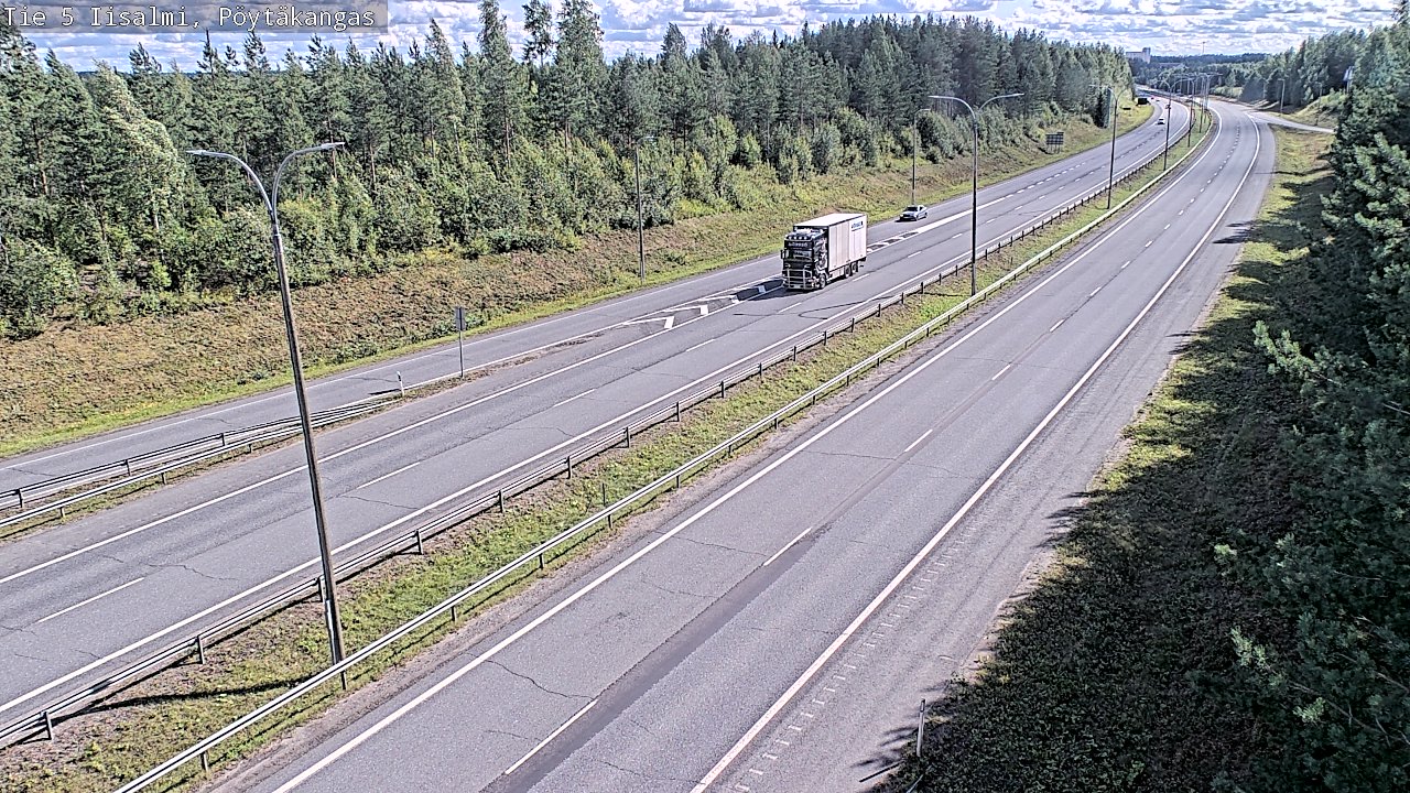 Kelikamerat Kuva Tie 5 Iisalmi, Pöytäkangas, Iisalmi, Pohjois-Savo