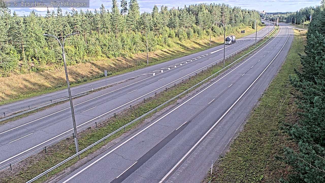 Kelikamerat Kuva Tie 5 Iisalmi, Pöytäkangas, Iisalmi, Pohjois-Savo