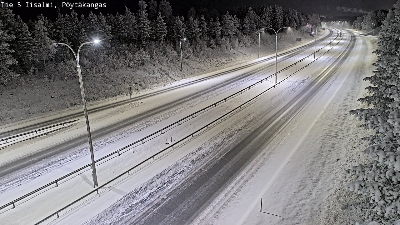Kelikamerat Kuva Tie 5 Iisalmi, Pöytäkangas, Iisalmi, Pohjois-Savo