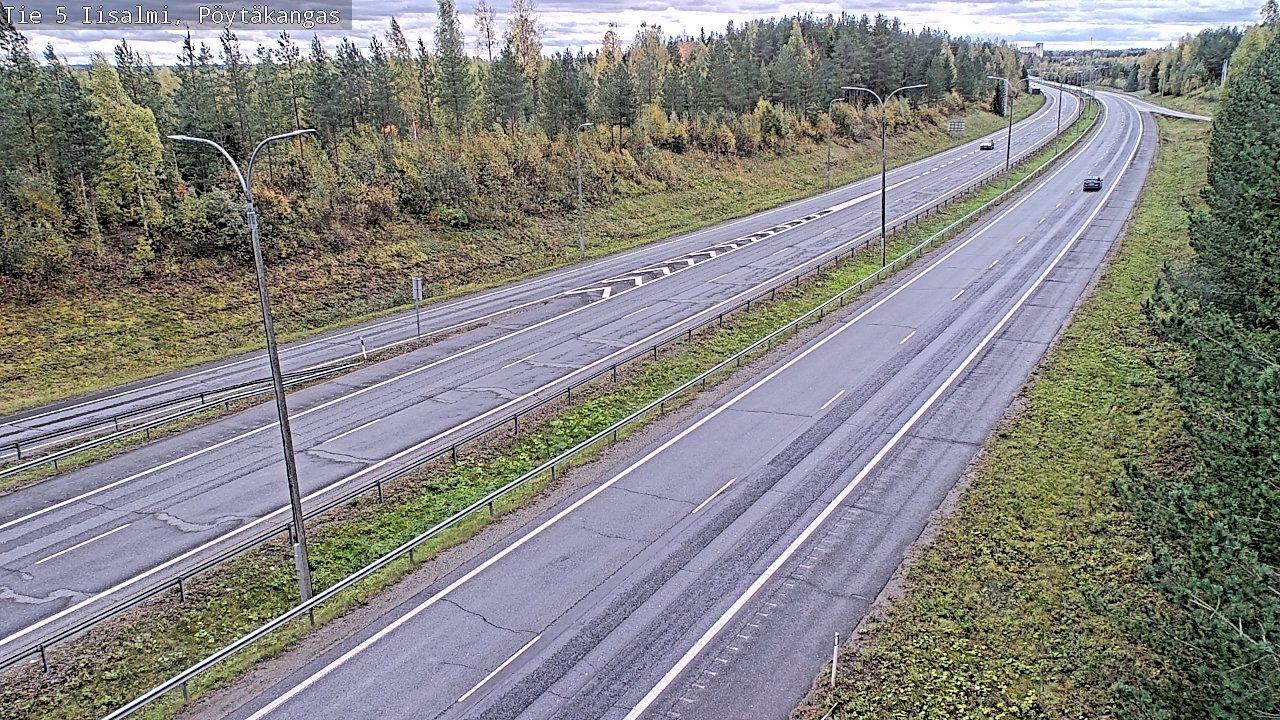 Kelikamerat Kuva Tie 5 Iisalmi, Pöytäkangas, Iisalmi, Pohjois-Savo