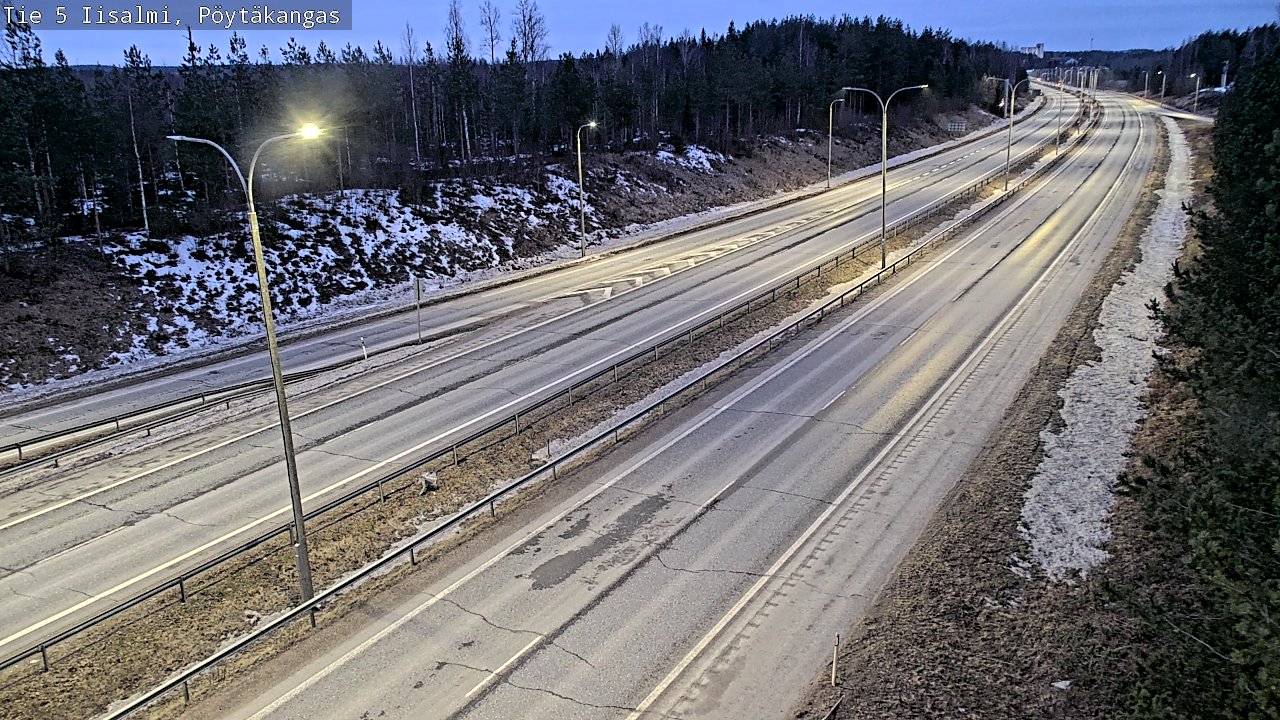 Kelikamerat Kuva Tie 5 Iisalmi, Pöytäkangas, Iisalmi, Pohjois-Savo