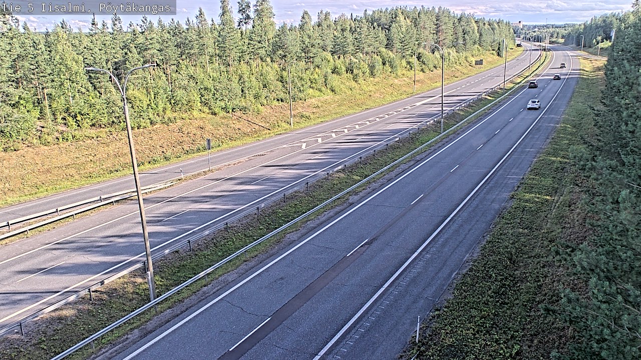 Kelikamerat Kuva Tie 5 Iisalmi, Pöytäkangas, Iisalmi, Pohjois-Savo