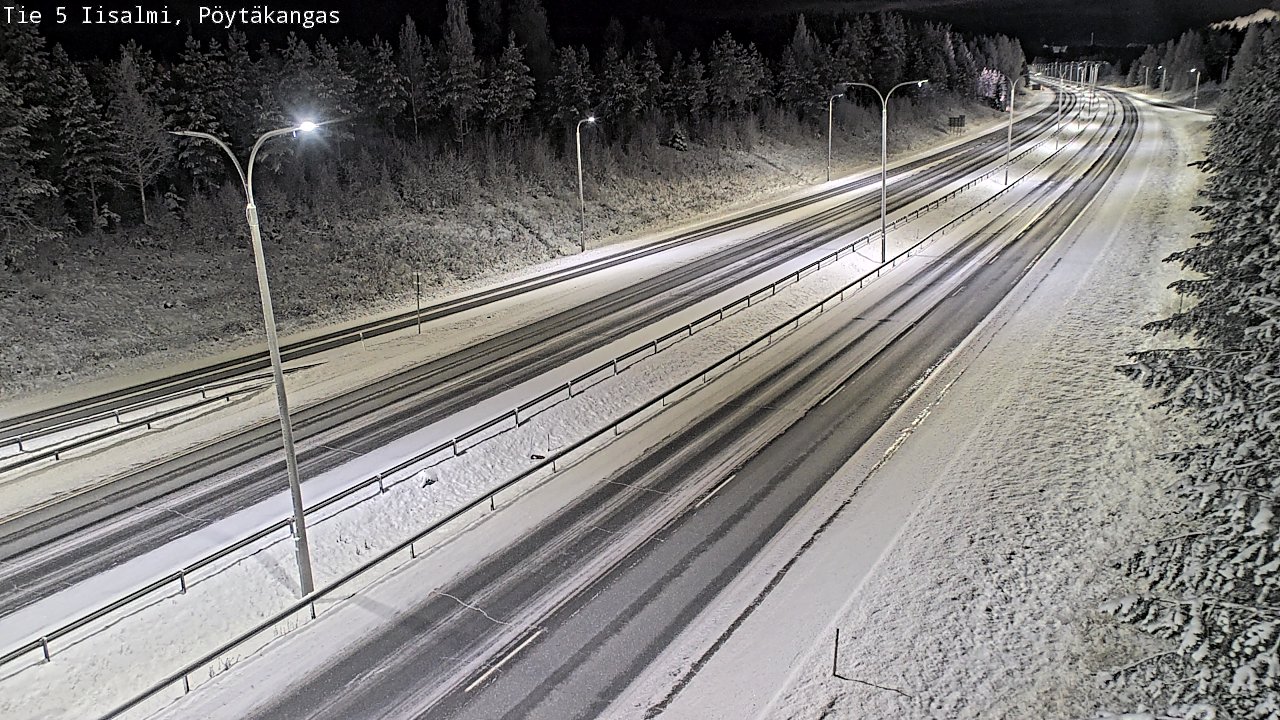 Kelikamerat Kuva Tie 5 Iisalmi, Pöytäkangas, Iisalmi, Pohjois-Savo