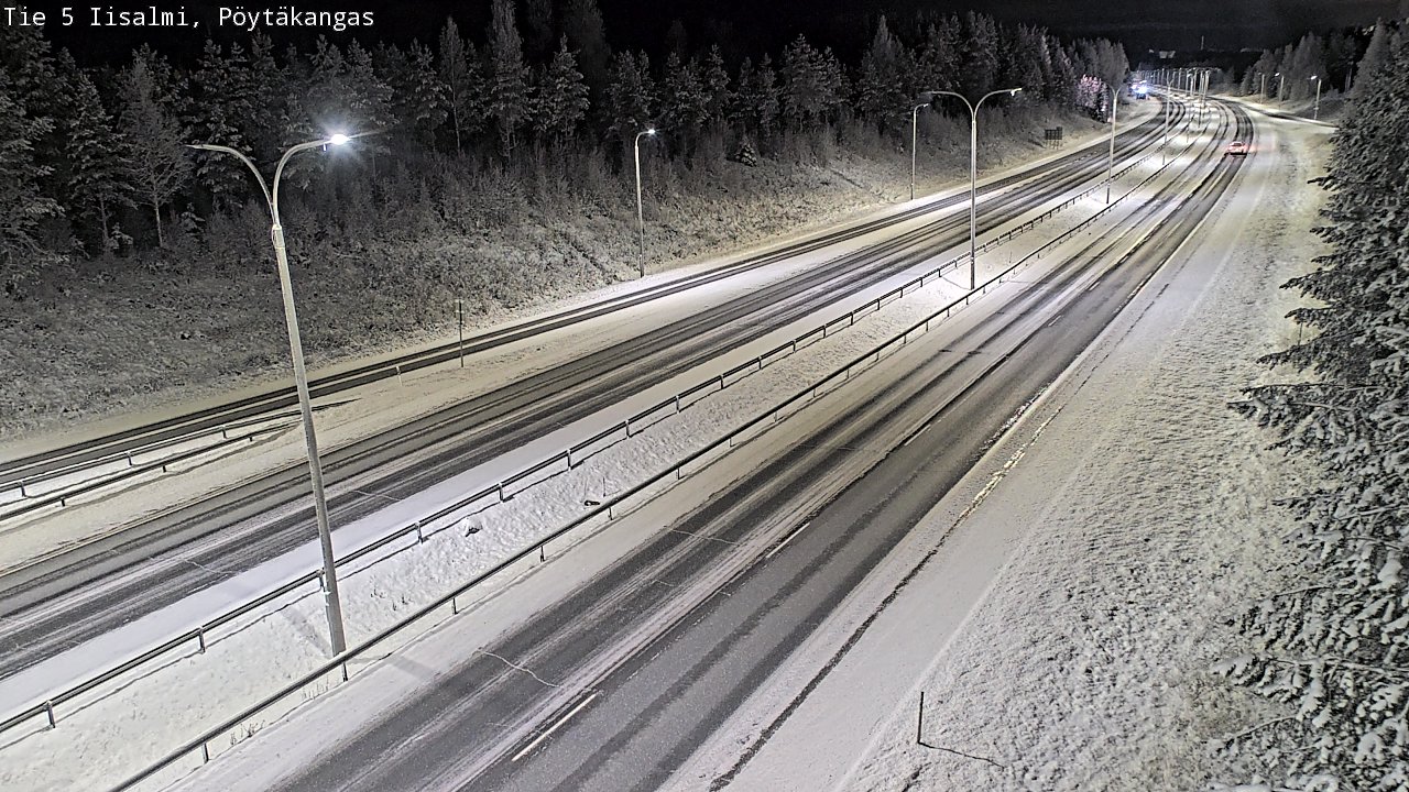 Kelikamerat Kuva Tie 5 Iisalmi, Pöytäkangas, Iisalmi, Pohjois-Savo