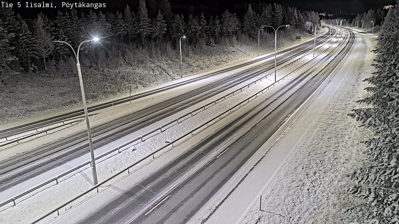 Kelikamerat Kuva Tie 5 Iisalmi, Pöytäkangas, Iisalmi, Pohjois-Savo