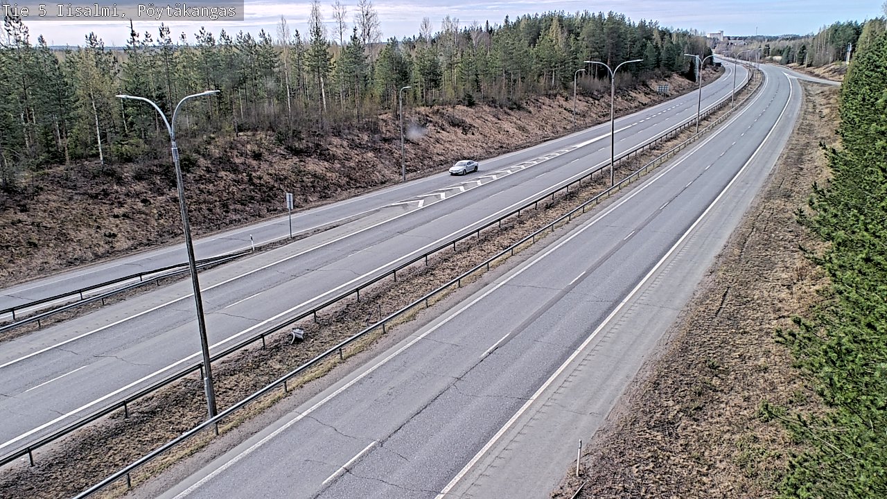 Kelikamerat Kuva Tie 5 Iisalmi, Pöytäkangas, Iisalmi, Pohjois-Savo