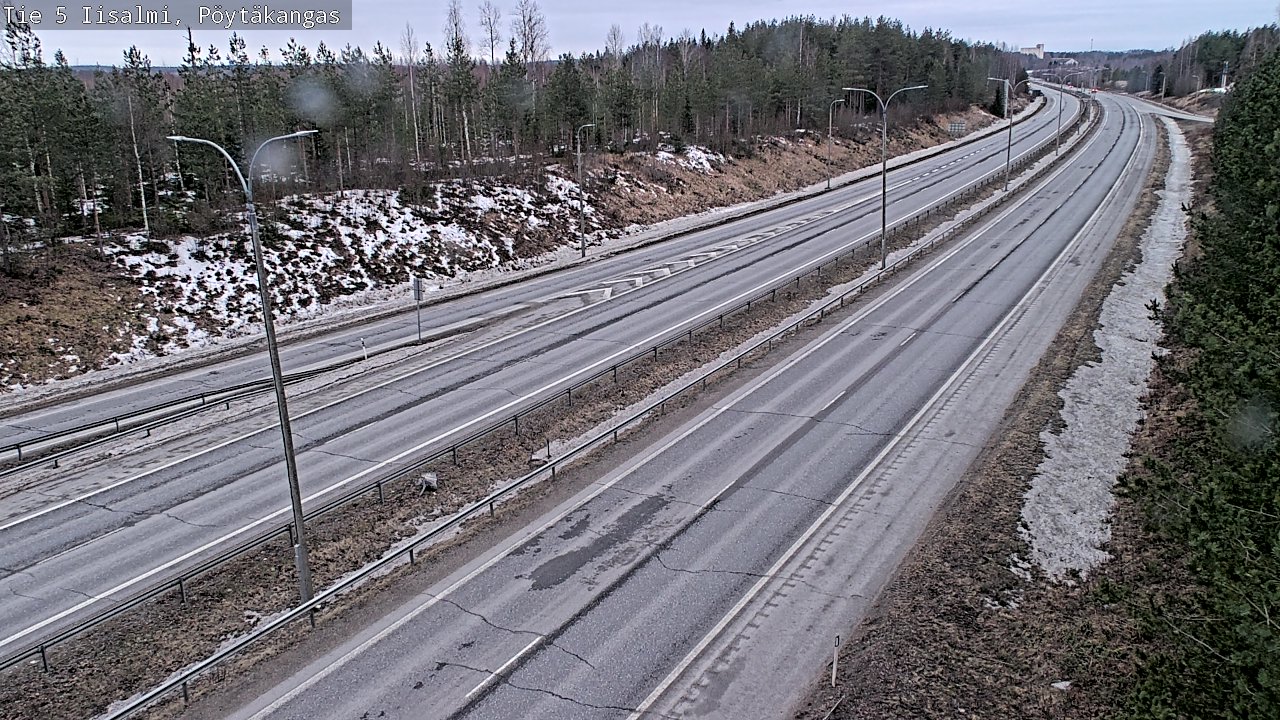 Kelikamerat Kuva Tie 5 Iisalmi, Pöytäkangas, Iisalmi, Pohjois-Savo