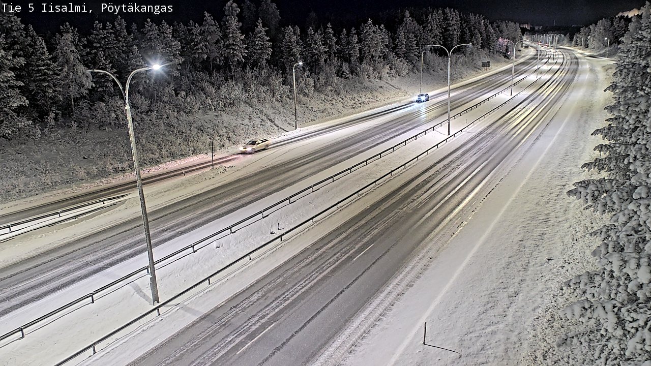 Weather Camera Image Väg 5 Idensalmi, Pöytäkangas, Iisalmi, Pohjois-Savo