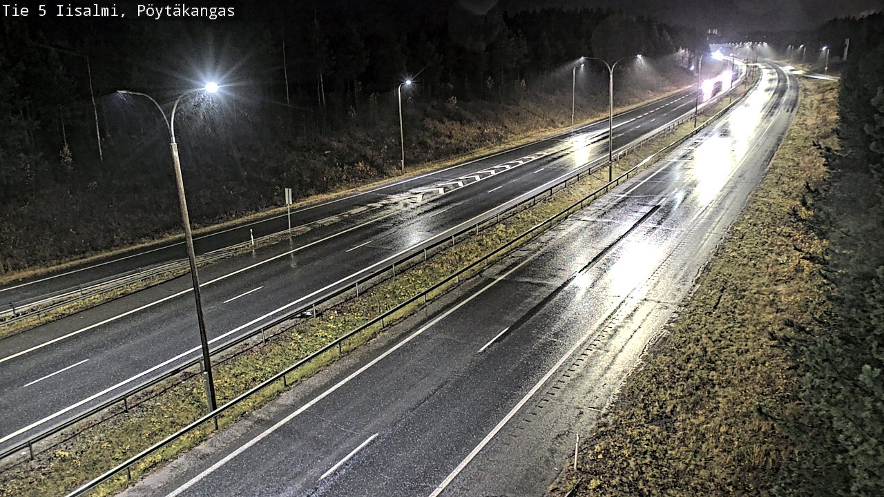 Weather Camera Image Väg 5 Idensalmi, Pöytäkangas, Iisalmi, Pohjois-Savo