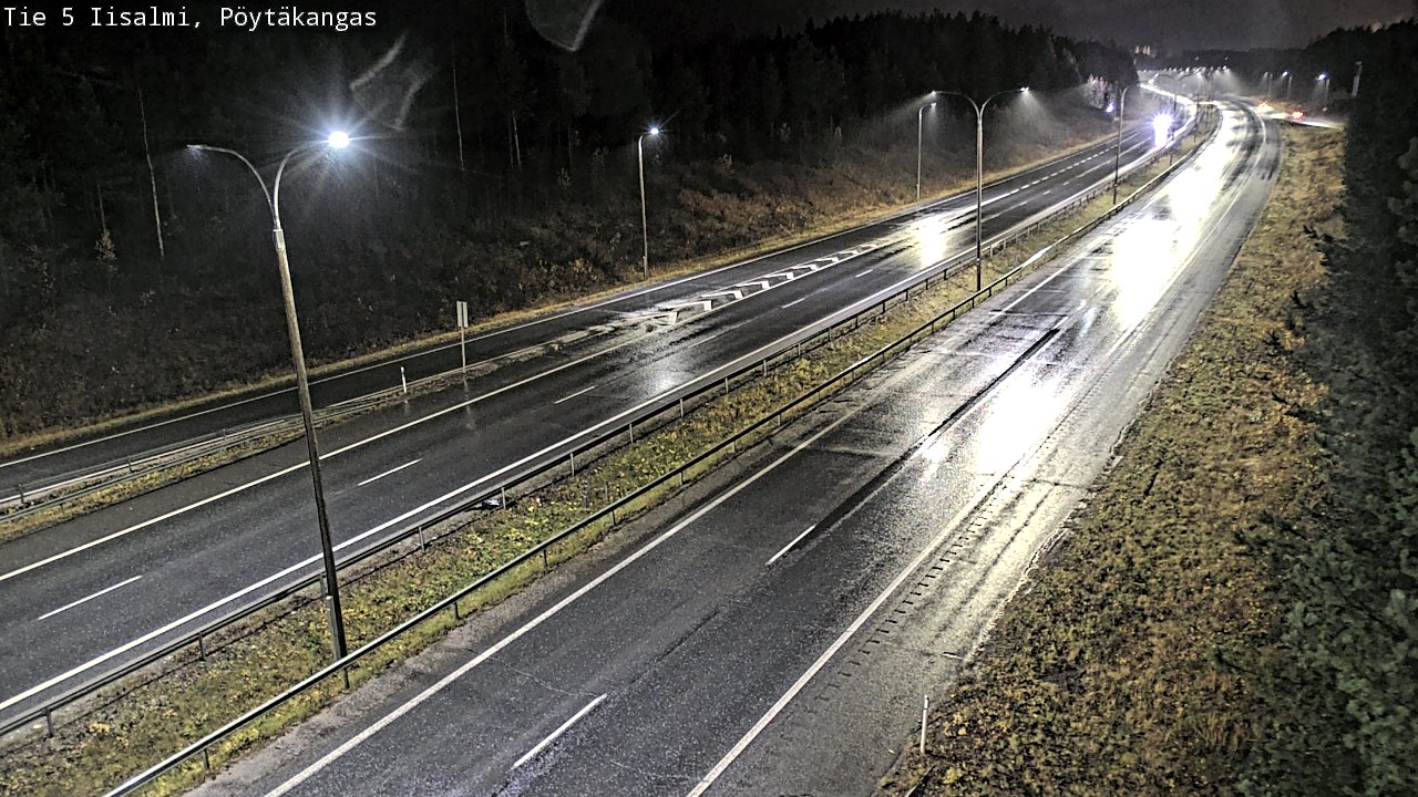 Weather Camera Image Väg 5 Idensalmi, Pöytäkangas, Iisalmi, Pohjois-Savo