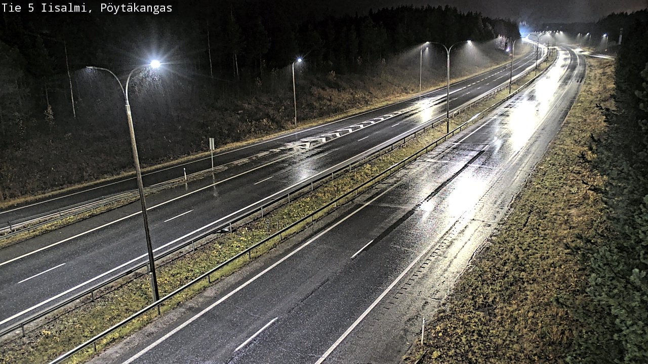 Weather Camera Image Väg 5 Idensalmi, Pöytäkangas, Iisalmi, Pohjois-Savo