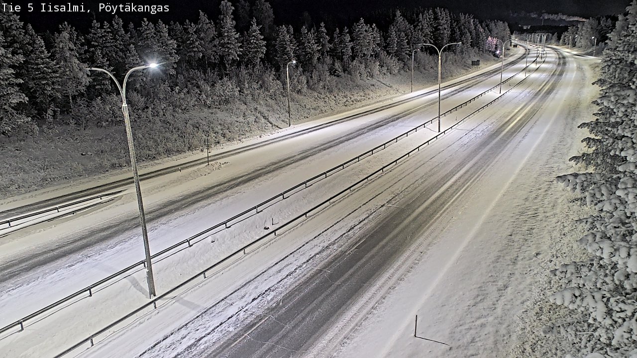 Kelikamerat Kuva Tie 5 Iisalmi, Pöytäkangas, Iisalmi, Pohjois-Savo