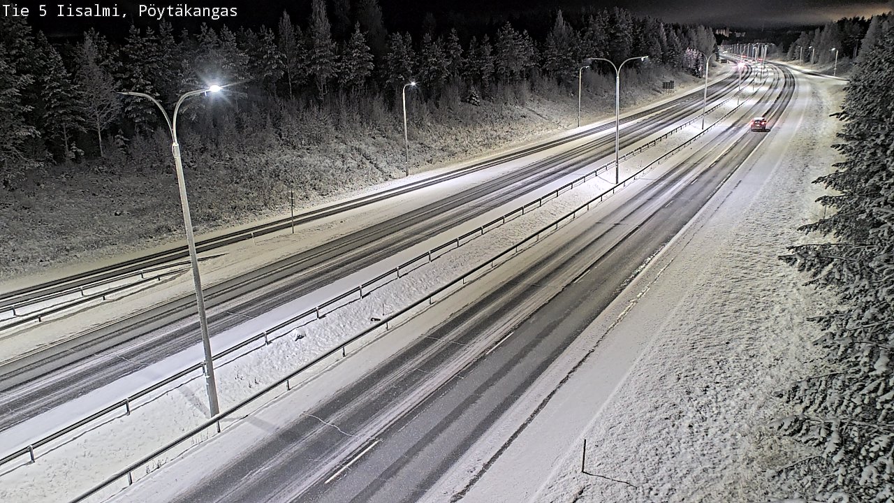 Kelikamerat Kuva Tie 5 Iisalmi, Pöytäkangas, Iisalmi, Pohjois-Savo