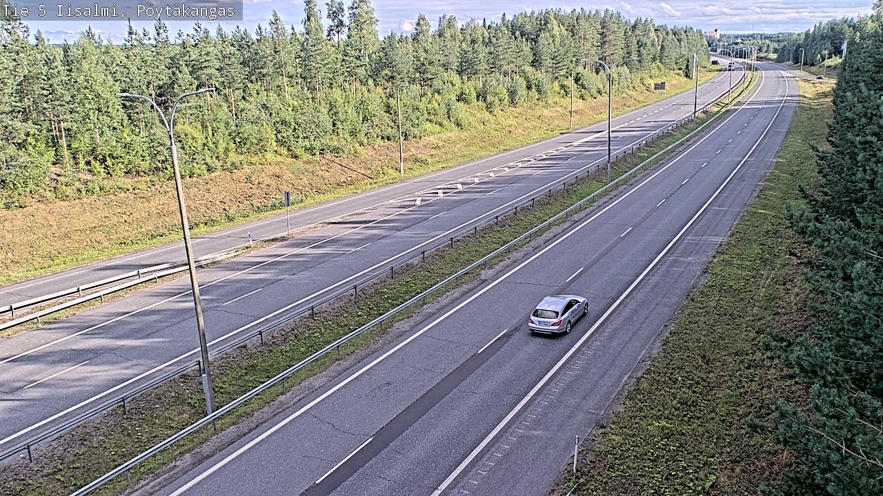 Kelikamerat Kuva Tie 5 Iisalmi, Pöytäkangas, Iisalmi, Pohjois-Savo