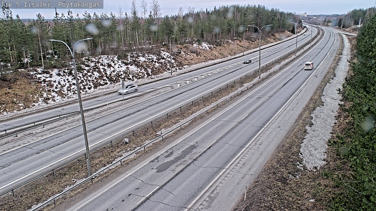 Kelikamerat Kuva Tie 5 Iisalmi, Pöytäkangas, Iisalmi, Pohjois-Savo