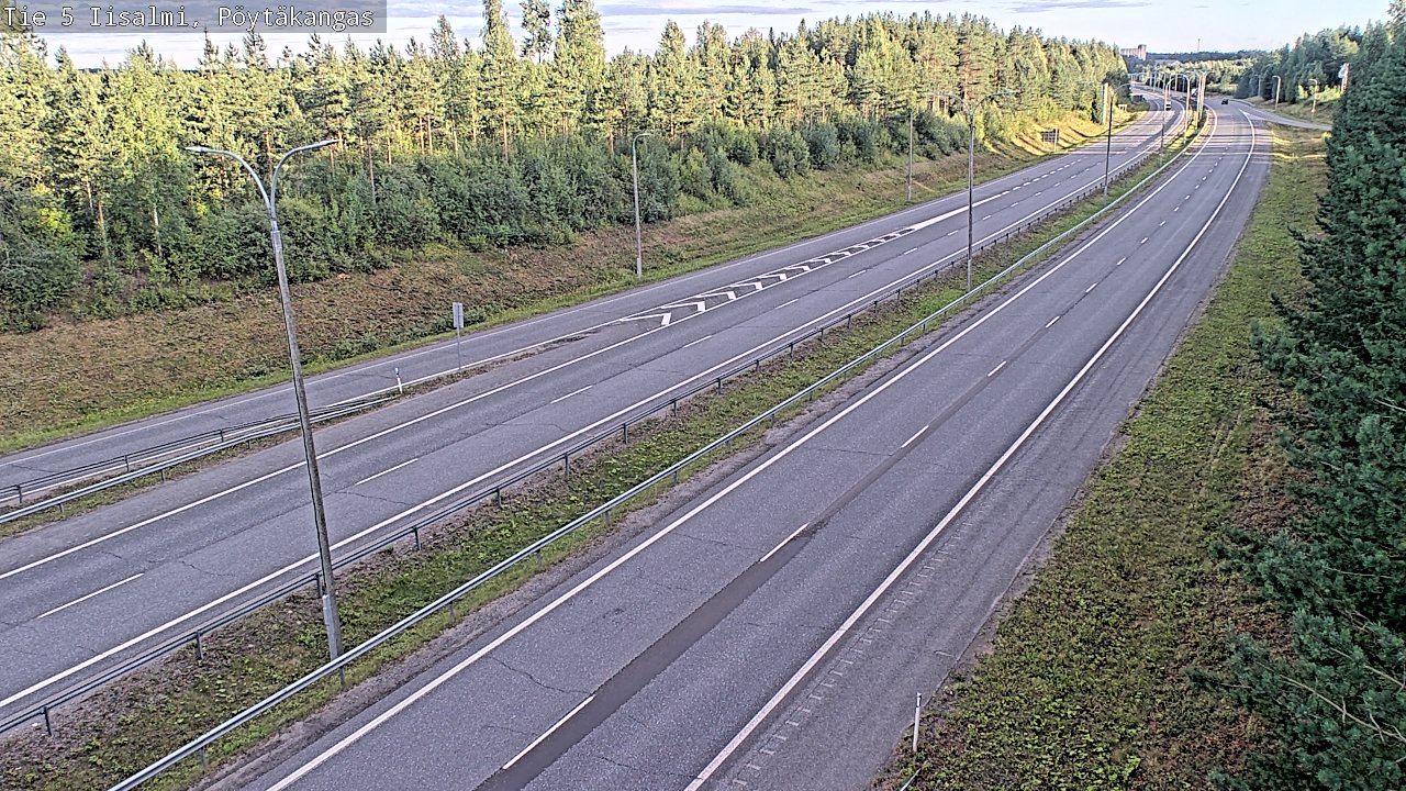 Kelikamerat Kuva Tie 5 Iisalmi, Pöytäkangas, Iisalmi, Pohjois-Savo