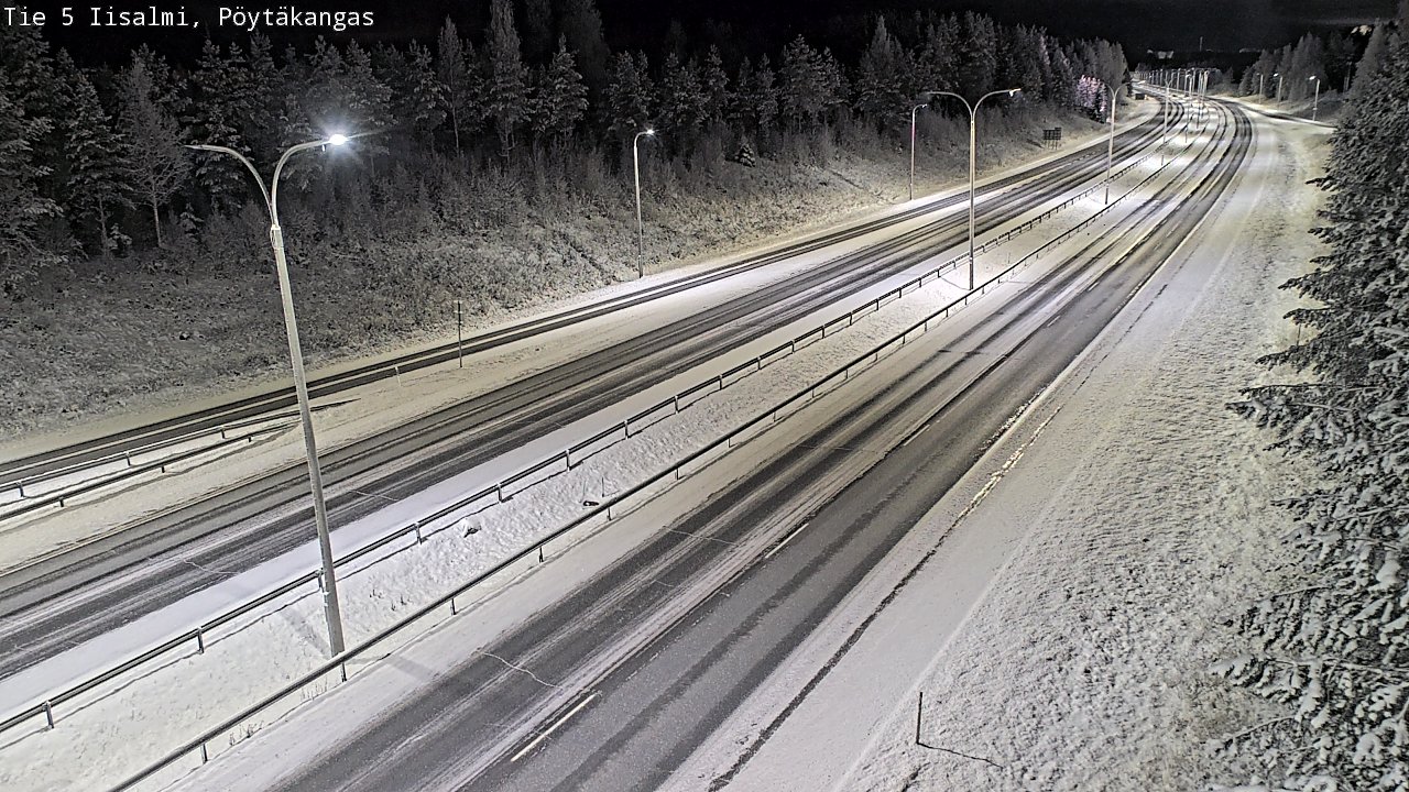 Kelikamerat Kuva Tie 5 Iisalmi, Pöytäkangas, Iisalmi, Pohjois-Savo