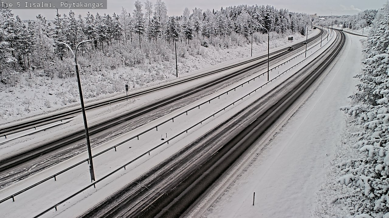 Kelikamerat Kuva Tie 5 Iisalmi, Pöytäkangas, Iisalmi, Pohjois-Savo