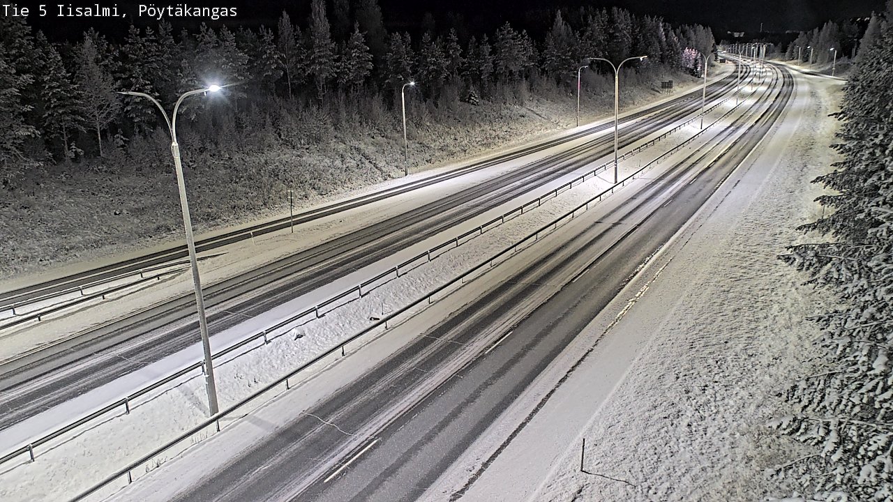 Kelikamerat Kuva Tie 5 Iisalmi, Pöytäkangas, Iisalmi, Pohjois-Savo