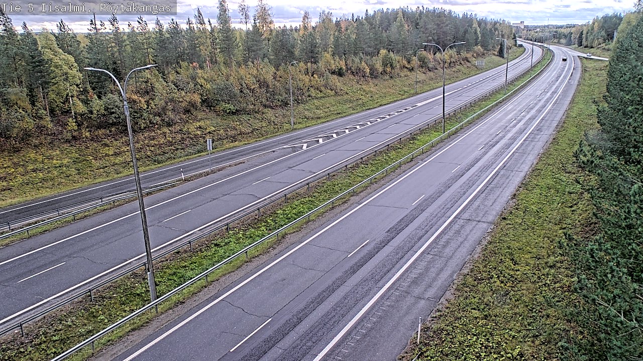 Kelikamerat Kuva Tie 5 Iisalmi, Pöytäkangas, Iisalmi, Pohjois-Savo