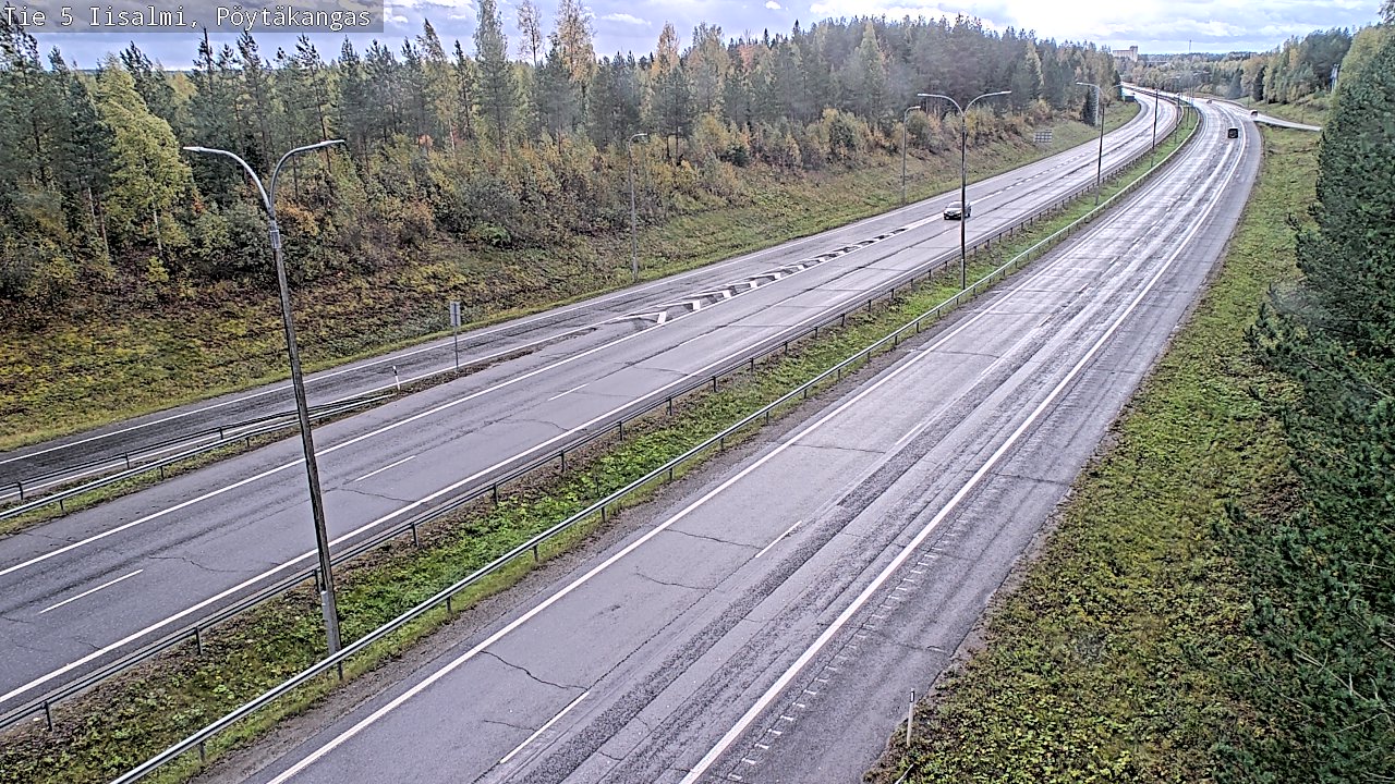 Kelikamerat Kuva Tie 5 Iisalmi, Pöytäkangas, Iisalmi, Pohjois-Savo
