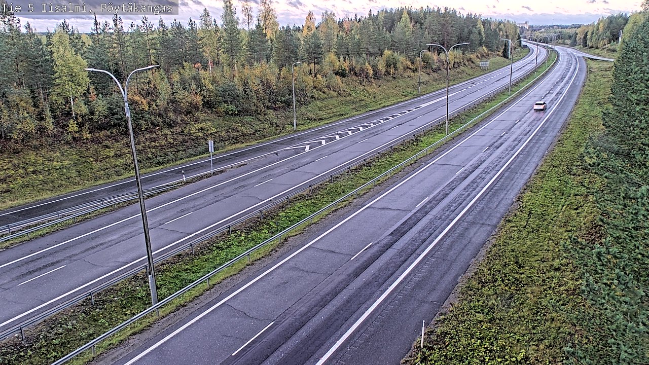 Kelikamerat Kuva Tie 5 Iisalmi, Pöytäkangas, Iisalmi, Pohjois-Savo