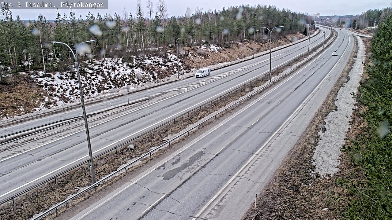 Kelikamerat Kuva Tie 5 Iisalmi, Pöytäkangas, Iisalmi, Pohjois-Savo