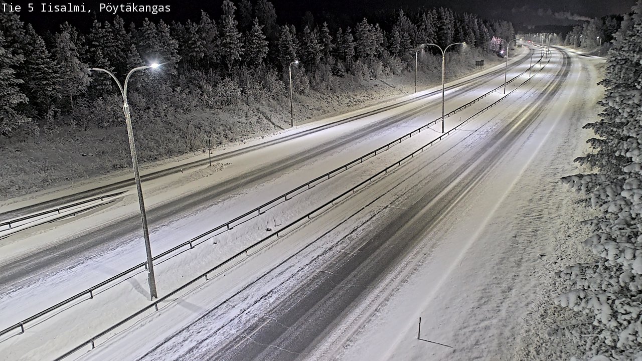 Kelikamerat Kuva Tie 5 Iisalmi, Pöytäkangas, Iisalmi, Pohjois-Savo