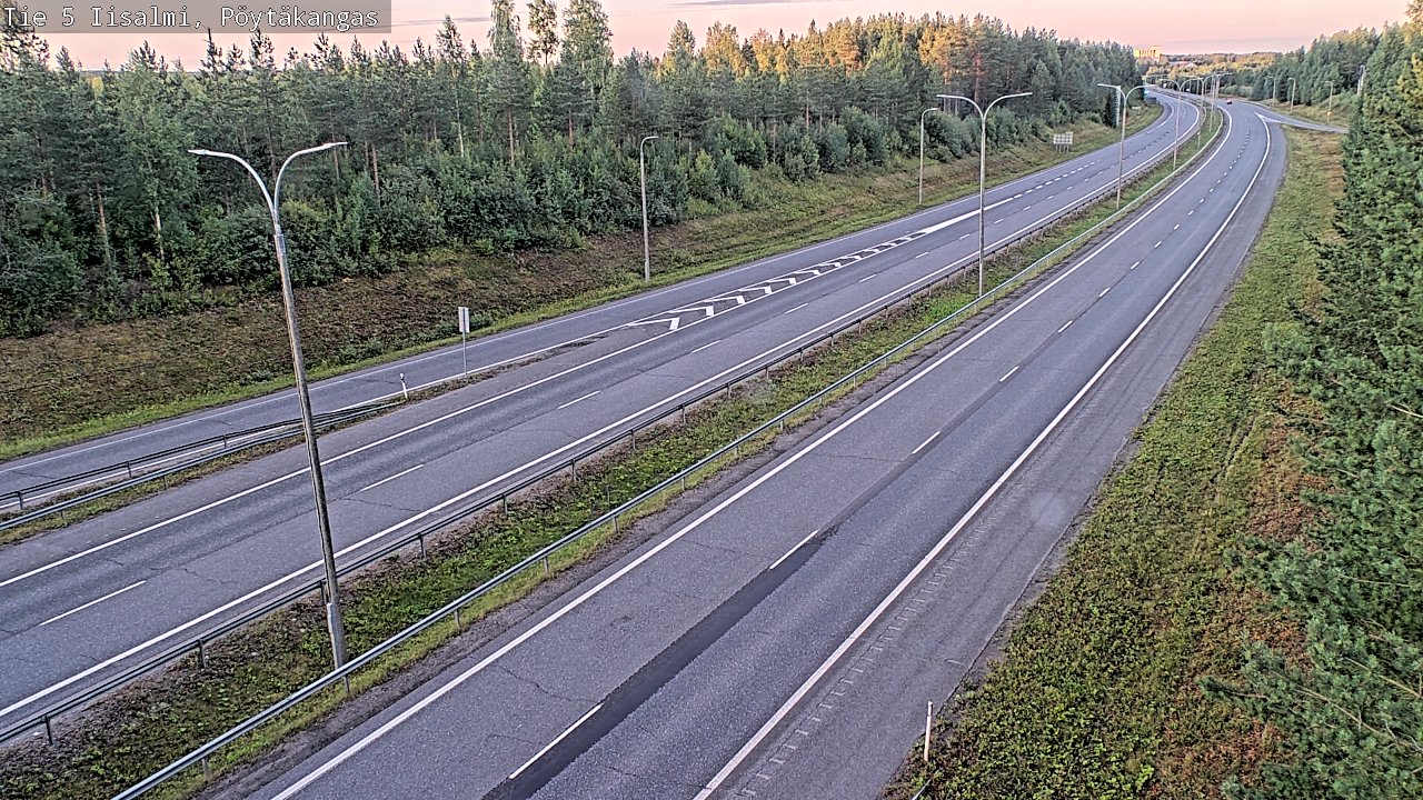 Kelikamerat Kuva Tie 5 Iisalmi, Pöytäkangas, Iisalmi, Pohjois-Savo