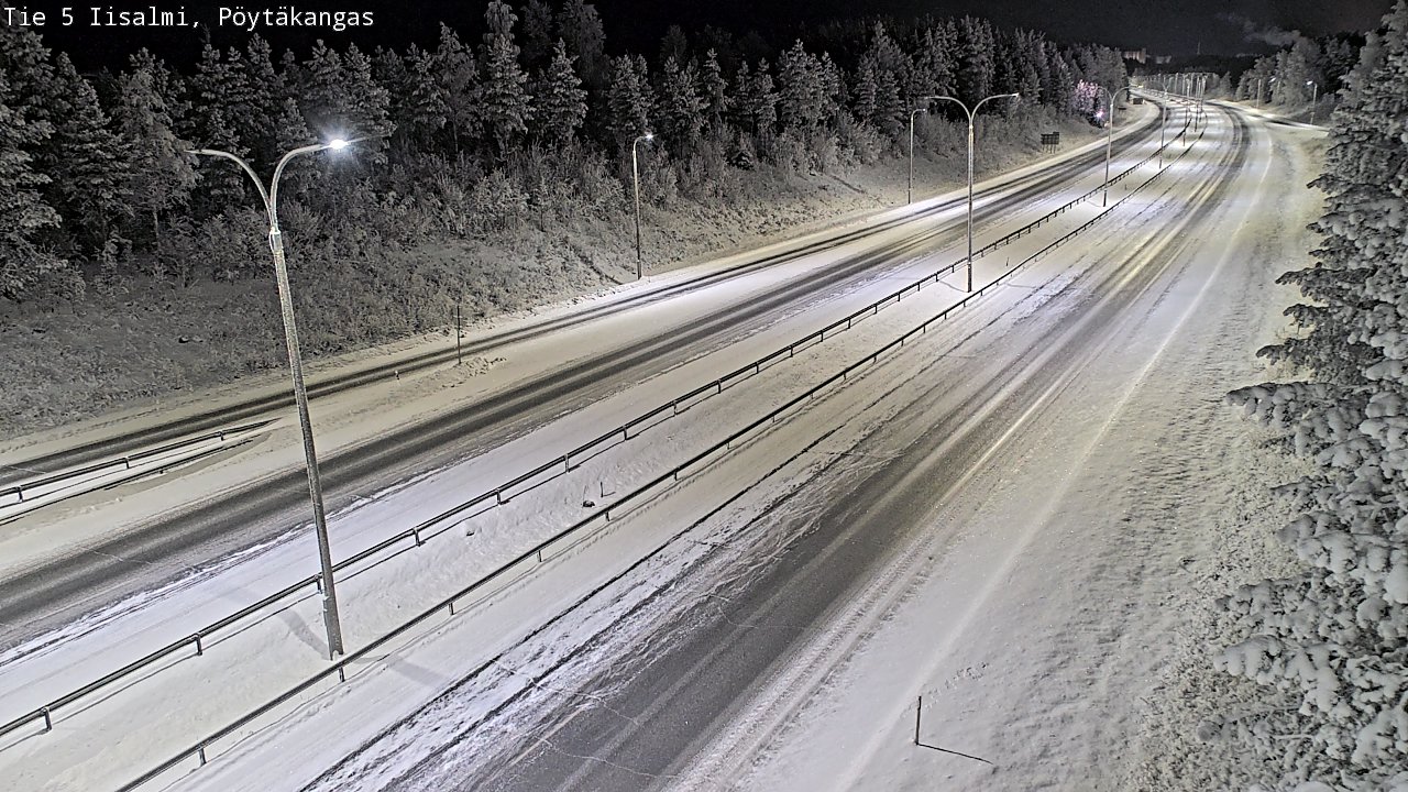Kelikamerat Kuva Tie 5 Iisalmi, Pöytäkangas, Iisalmi, Pohjois-Savo