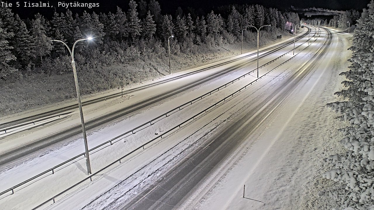 Kelikamerat Kuva Tie 5 Iisalmi, Pöytäkangas, Iisalmi, Pohjois-Savo
