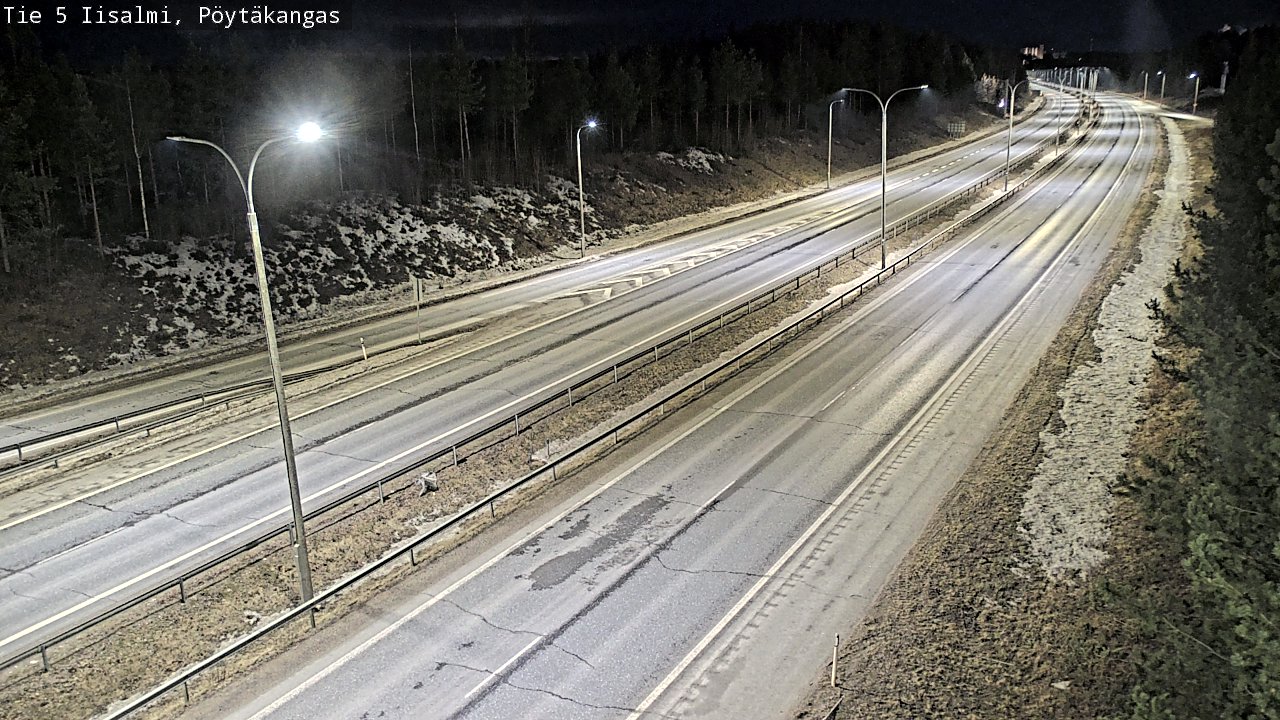 Kelikamerat Kuva Tie 5 Iisalmi, Pöytäkangas, Iisalmi, Pohjois-Savo