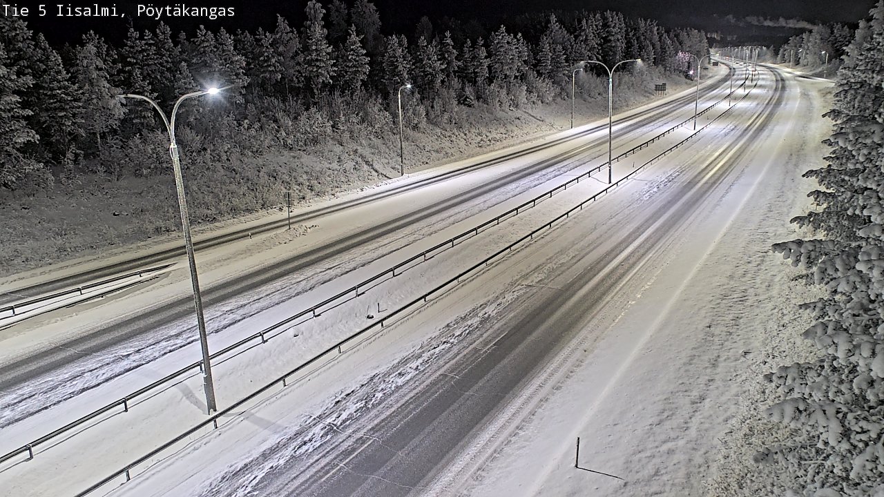 Kelikamerat Kuva Tie 5 Iisalmi, Pöytäkangas, Iisalmi, Pohjois-Savo