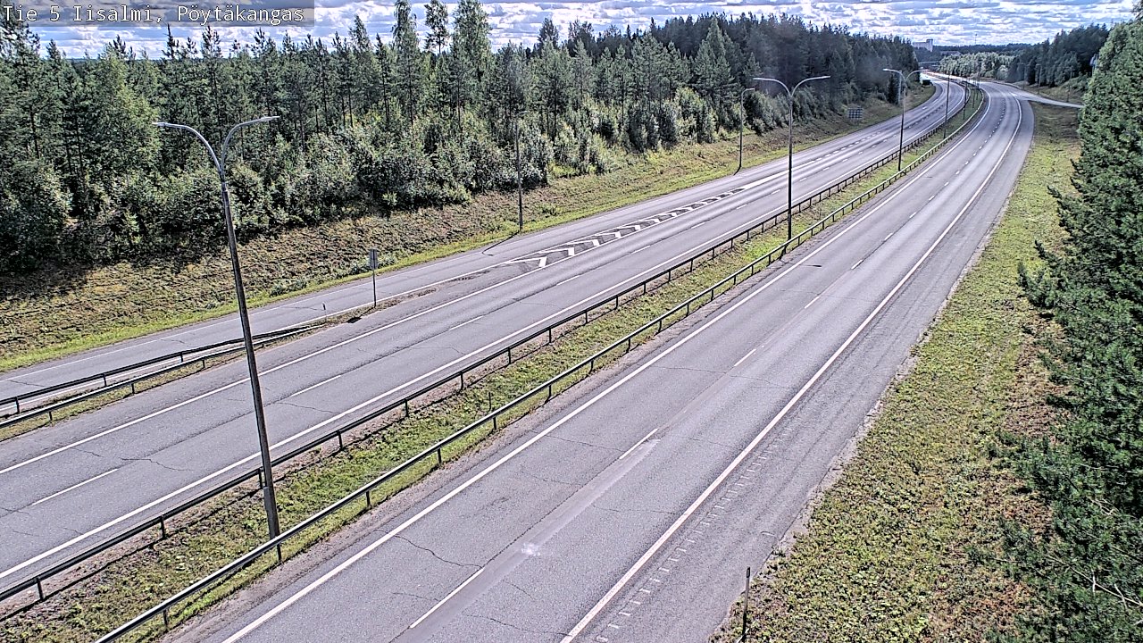 Kelikamerat Kuva Tie 5 Iisalmi, Pöytäkangas, Iisalmi, Pohjois-Savo