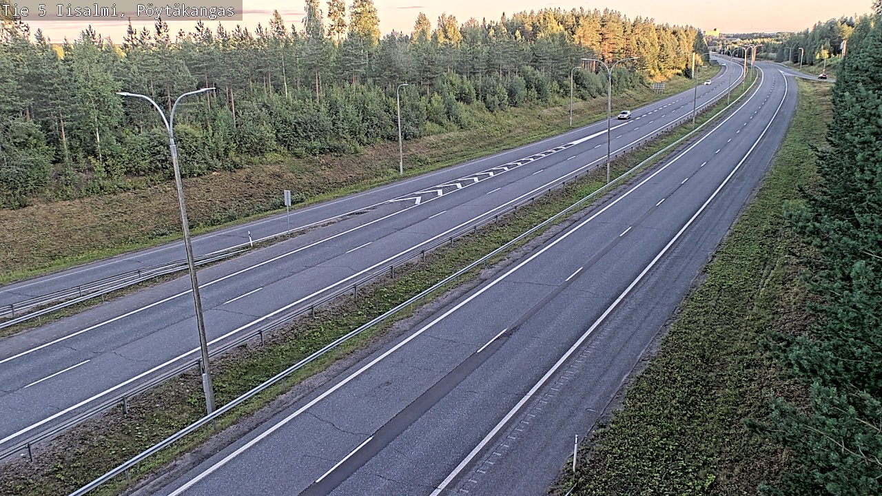 Kelikamerat Kuva Tie 5 Iisalmi, Pöytäkangas, Iisalmi, Pohjois-Savo