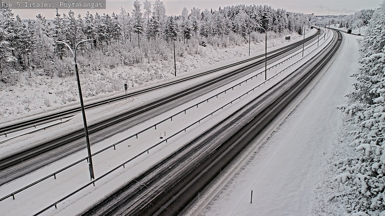Kelikamerat Kuva Tie 5 Iisalmi, Pöytäkangas, Iisalmi, Pohjois-Savo