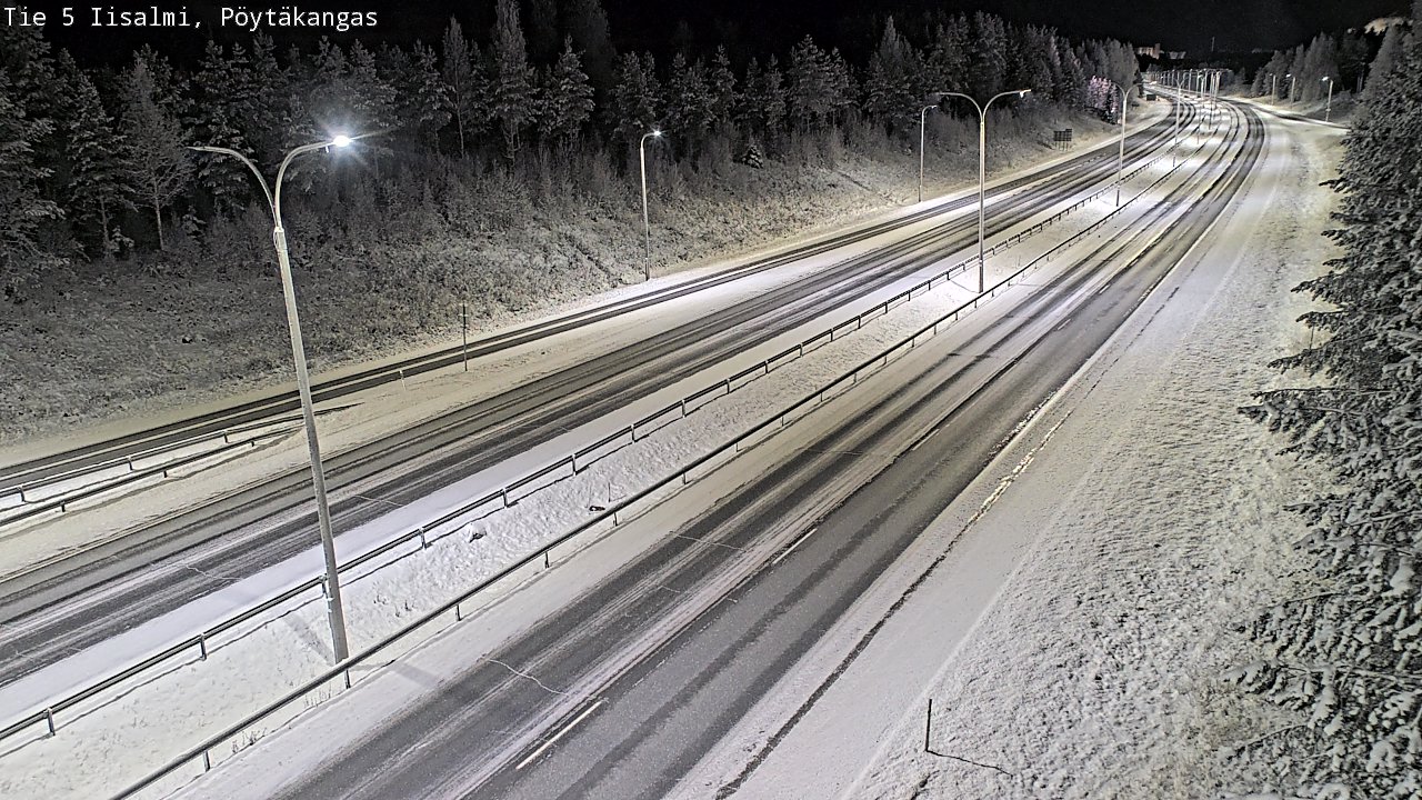 Kelikamerat Kuva Tie 5 Iisalmi, Pöytäkangas, Iisalmi, Pohjois-Savo