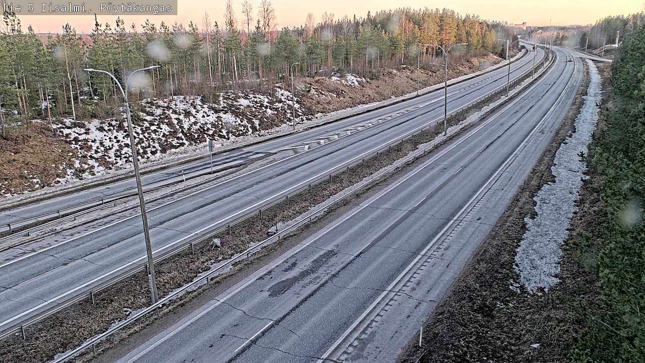 Kelikamerat Kuva Tie 5 Iisalmi, Pöytäkangas, Iisalmi, Pohjois-Savo