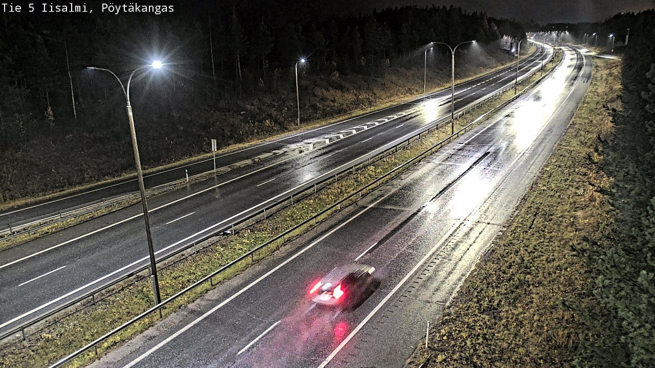Weather Camera Image Väg 5 Idensalmi, Pöytäkangas, Iisalmi, Pohjois-Savo